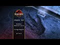 The Lost World Jurassic Park 2000 DVD Menu