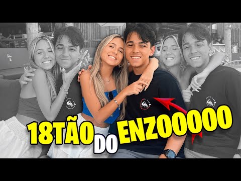 ANIVERSÁRIO DE 18 ANOS DO MEU IRMÃO - VLOG 18TÃO