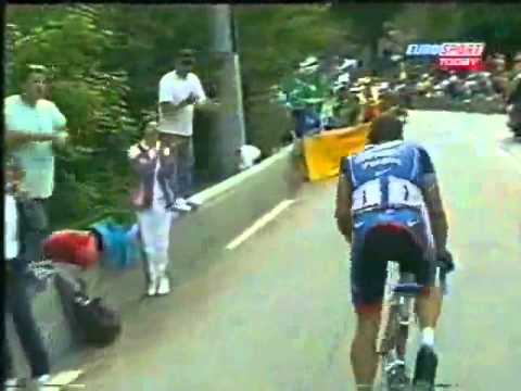 Lance Armstrong TdF 2001 stage 10 Alpe d`Huez