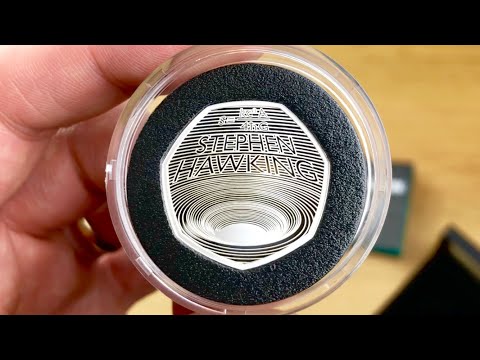 STEPHEN HAWKING - SILVER PROOF 50p COIN || UNPACKAGING / UNBOXING || ROYAL MINT || 2019 VIDEO