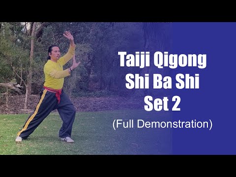 Perth Tai Chi Academy: Taiji Qigong Shibashi Set 2 Full Demo