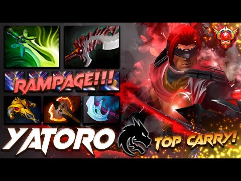 Yatoro Anti-Mage Rampage Top Carry - Dota 2 Pro Gameplay [Watch & Learn]