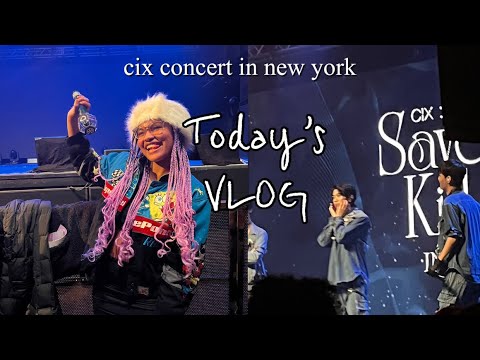 NYC VLOG 💌: cix save me kill me concert, bear donut, line store