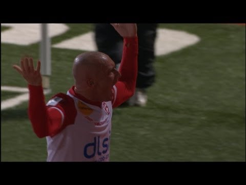 Goal Sébastien PUYGRENIER (14') - AS Nancy Lorraine - FC Sochaux-Montbéliard (1-1) / 2012-13