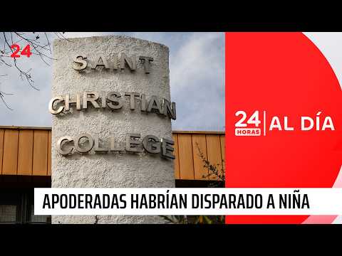 Baleo en colegio La Granja: apoderadas habrían disparado contra una niña | 24 Horas TVN Chile