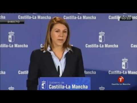"Lapsus" de Cospedal: "Saquear a Castilla la Mancha"