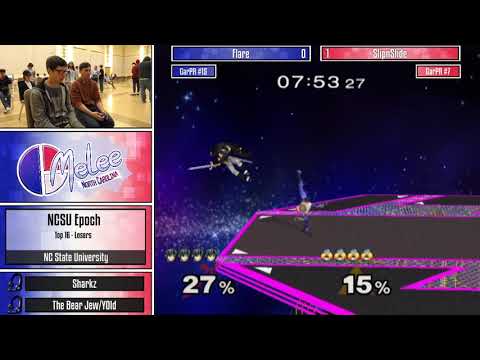 Flare (Marth) vs SlipnSlide (Fox) [Losers Top 16] - NCSU Epoch