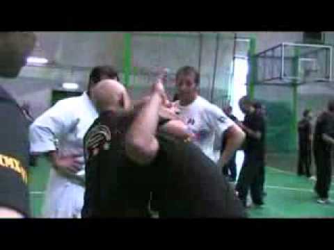 IKA HQ: Soke Tak Kubota, 10th Dan, Police Training (Dojo Nami)