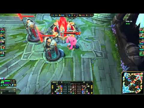 Meteos Elise vs Nidalee Jungle S6 Preseason Dec 2015