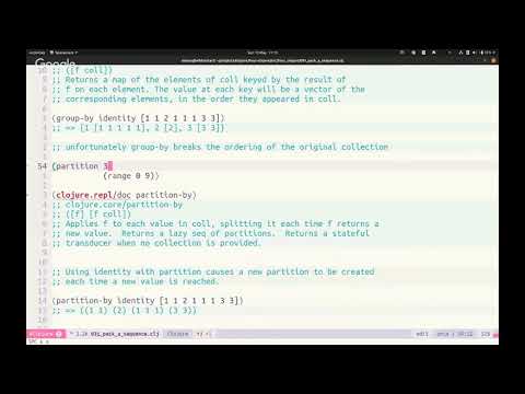 Practicalli Clojure 26 - 4Clojure 31-33 - Sequences