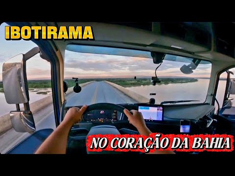 BR-242 | IBOTIRAMA e o RIO SÃO FRANCISCO na BAHIA | Rota do Grão 🇧🇷