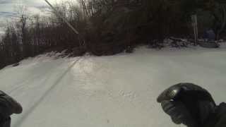 preview picture of video 'Wintergreen Virginia Ski Run | January 2014'