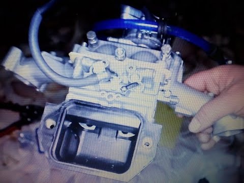 Установка двухкамерного карбюратора 27 л с, с коллектором на двигатель лифан 24 л с