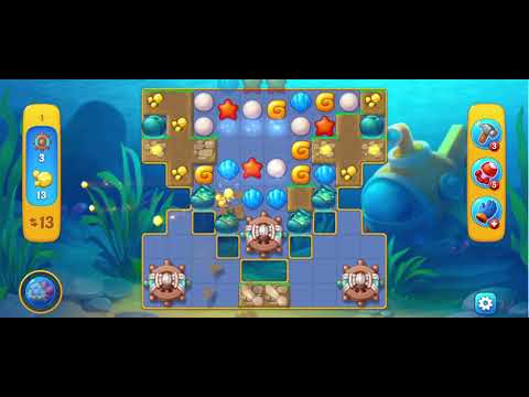 Fishdom Herman Shipwreck Level 1