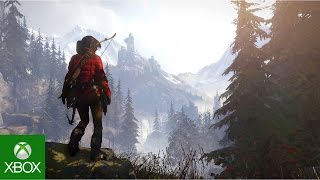 Игра Rise of the Tomb Raider (Xbox One, русская версия) Б/У