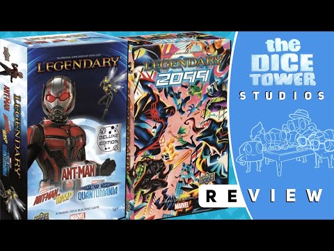 Games Review Legendary: A Marvel Deck Building Game Ant Man & 2099