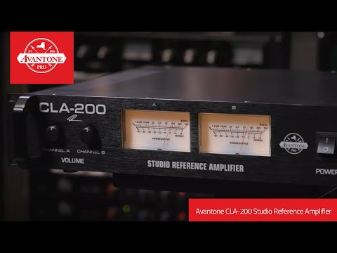 The Avantone Pro CLA-200 Studio Reference Amplifier is a classically designed Class A/B amplifier.