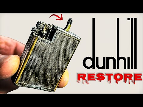From $10 to $150: Restoring a Silver Dunhill Lighter!