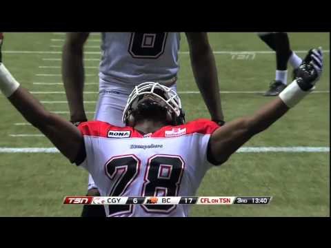 CFL Recap: Calgary 22, BC 27 - October 6, 2012