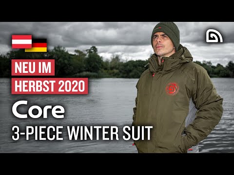 Trakker Produkt-Teaser: Core 3-Piece Winter Suit | Winteranzug | Outdoor-Bekleidung | Karpfenangeln