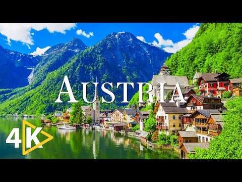 Über Österreich fliegen (4K UHD) - entspannende Musik