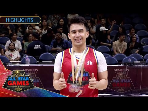 Shooting Stars Red vs It’s Showtime: Young JV wins MVP award Star Magic All Star Games 2024