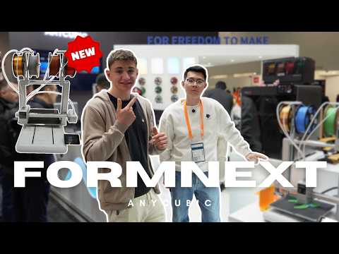 AMS im Druckkopf 😱🤯 - Kobra X HALBIERT Filamentwechselzeit! / #vlog #formnext