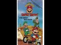 Opening Closing To The Super Mario Bros Show The Great BMX Race 1989 VHS