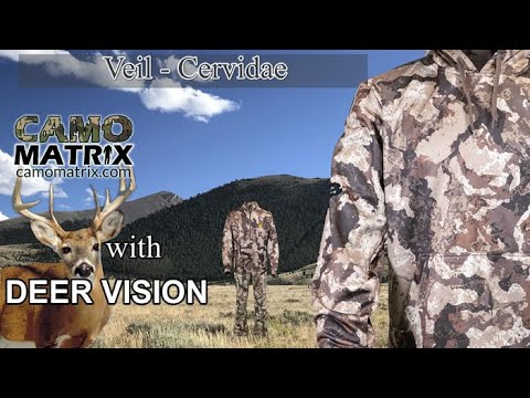 Veil Cervidae hunting camo with my new simulated deer vision.