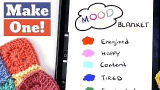 Crochet a MOOD Blanket in 3 SIMPLE Steps!