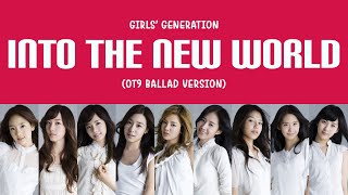 Girls Generation Into The New World Lyrics...