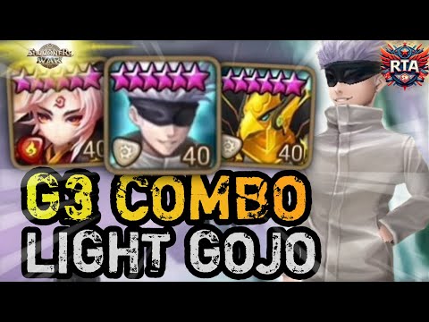 🔥 EZ G3! LIGHT GOJO COMBO - Summoners War RTA