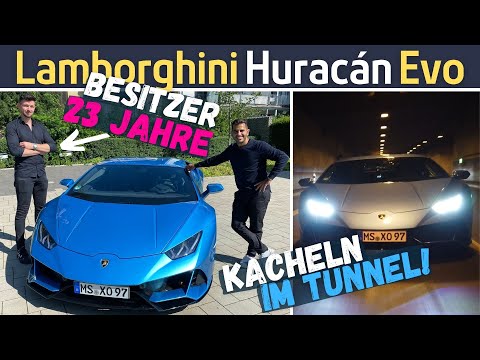 Mit 23 Jahren Lamborghini Huracán Evo fahren? Wie geht das? | 275.000 € | 640 PS | Hamid Mossadegh