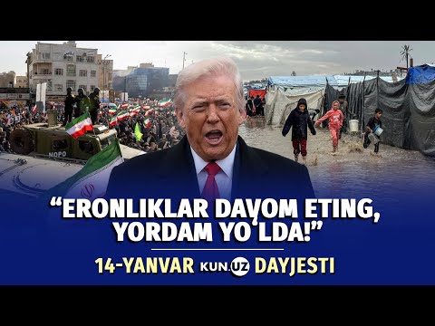 Trampning namoyishchilarga “yordami” va Gʻazodagi ogʻir vaziyat – kun dayjesti