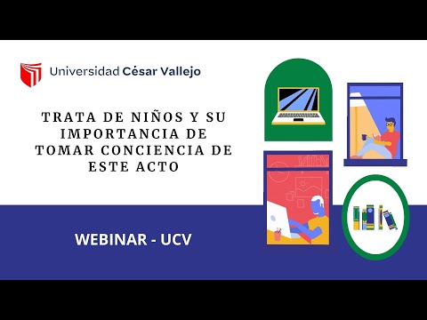 WEBINAR UCV - Trata de crianças e sua importância de tomar consciência deste ato.