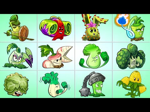 All BOXING Plants Power-Up! in Plants vs Zombies 2