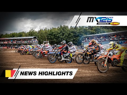 News Highlights EMX125 Presented by FMF Racing Race 1 | 2025 MXGP of Flanders