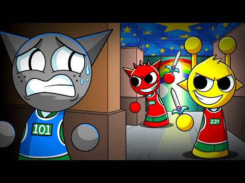 SQUID GAME: HIDE & SEEK! (Cartoon Animation)