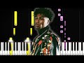 NBA YoungBoy Black Ball Piano Tutorial TikTok Song