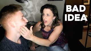 Vaping in front of my mom for the 1st time..