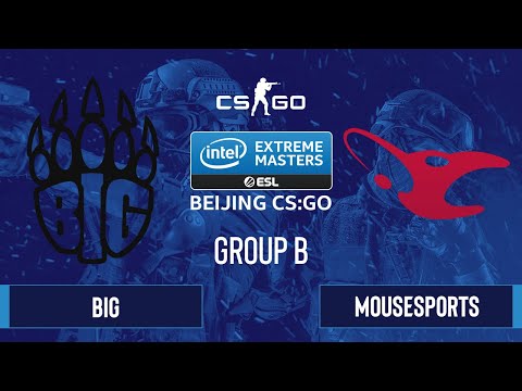 CS:GO - mousesports vs. BIG [Dust2] Map 2 - IEM Beijing 2020 Online - Group B - EU