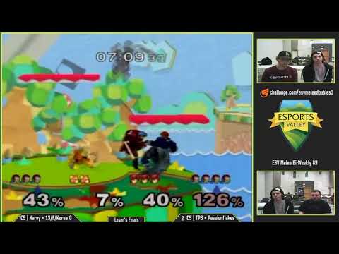 ESV Melee Biweekly #9 - C5 | Nervy + 13/F/Korea vs. C5 | TPS + Passionflakes - Loser's Finals