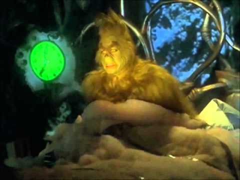The Grinch singing in his sleep