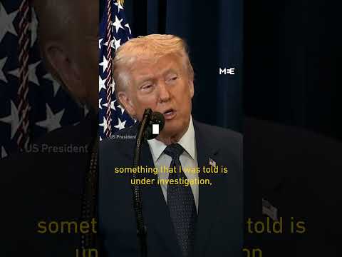 Trump suggests Iran may have bombed school with US-made Tomahawk