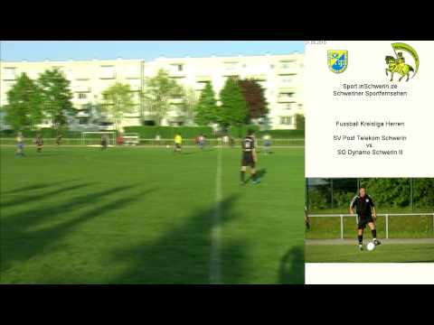 Fussball Kreisliga Herren SG Dynamo Schwerin III vs. SV Post Schwerin 2:7