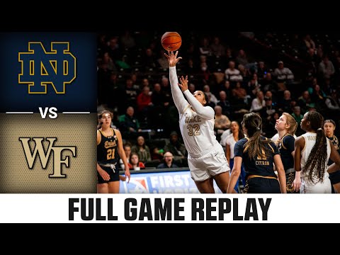 Exciting College Basketball Game between Wake Forest and Notre Dame