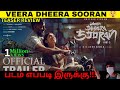 Veera Dheera Sooran Teaser Chiyaan Vikram SJ Suryah S U Arunkumar G V Prakash Kumar Riya Shibu