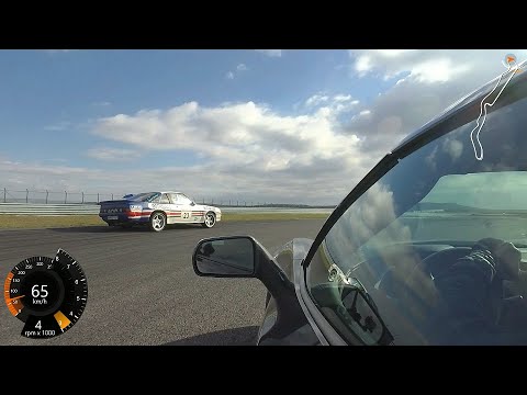 Opel Manta testing @Transilvania Motor Ring