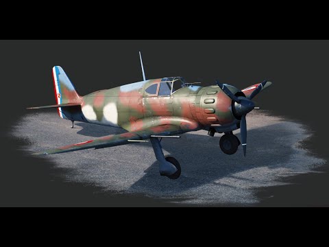 M.B.152C1 - Testovací let s Tomibarem (War Thunder CZ)
