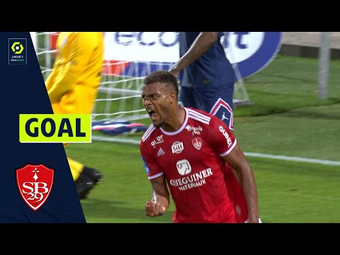 Goal Steve MOUNIE (85' - SB29) STADE BRESTOIS 29 - PARIS SAINT-GERMAIN (2-4) 21/22